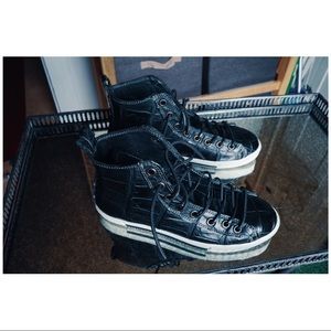 VITTORIO MARTIRE Crocodile Skin Sneakers